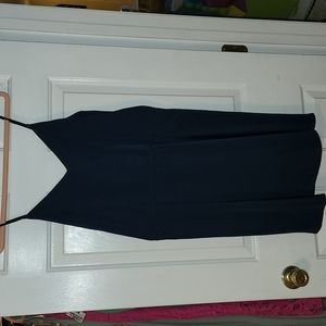Hutch Designs Navy Mini Slip Dress